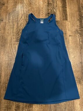 Tek Gear Ultrastretch Indigo Blue Racerback Athletic Dress